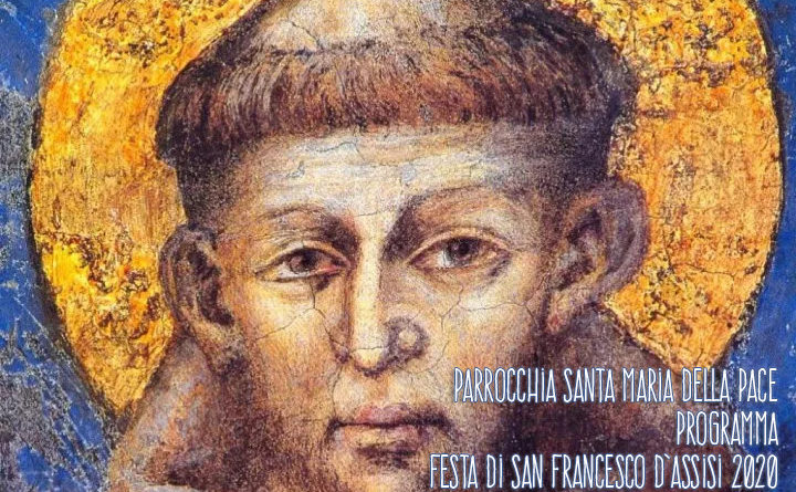 Locandina Festa di San Francesco 2020