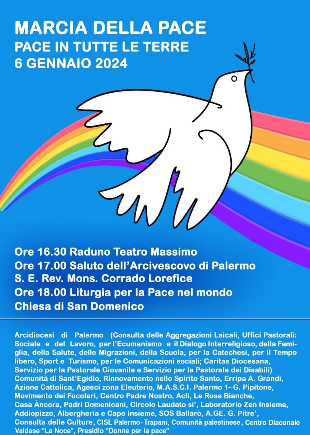 Manifestazione per la Pace – Arcidiocesi